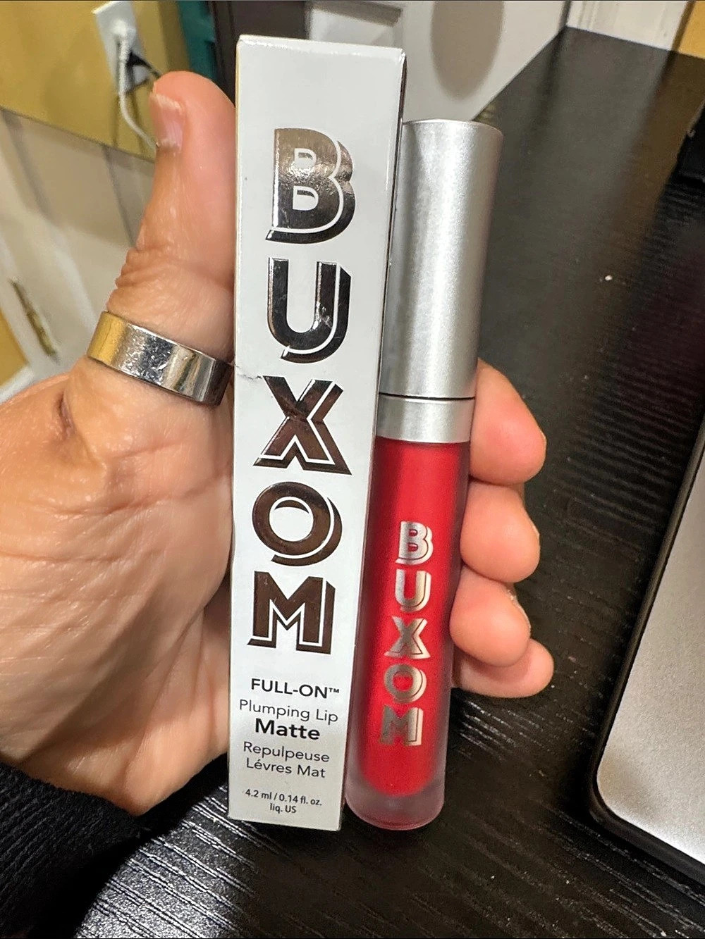 BUXOM Full-On Plumping Lip Matte Drop Some Lip Matte Red NWT - Drop Some $ shade